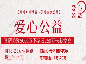 零陵捐卵助孕生子 爱心志愿者招募